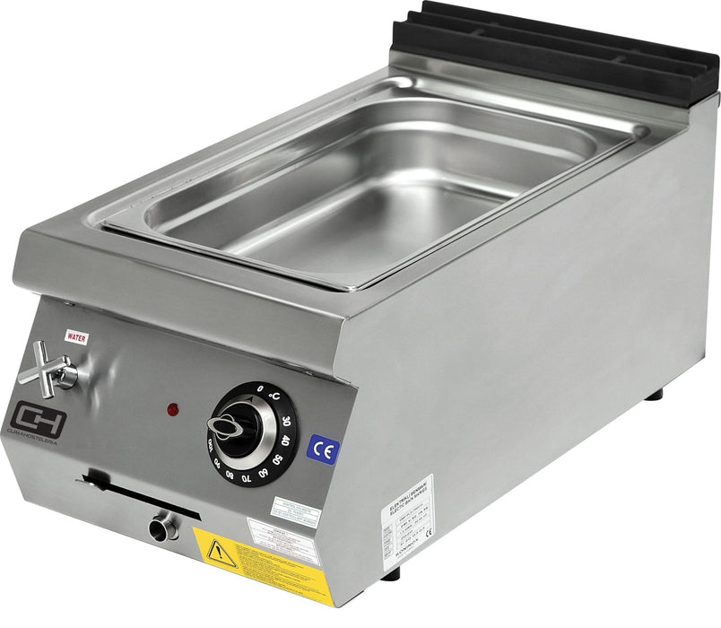 Baño maría eléctrico sobremesa GN1/1 400x730x300h mm EMPPLS7SE010 - FrigeriaHosteleria.com