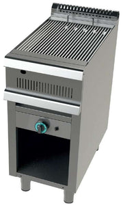 Barbacoa a gas con mueble ancho 40 fondo 90 GR9C100 - FrigeriaHosteleria.com