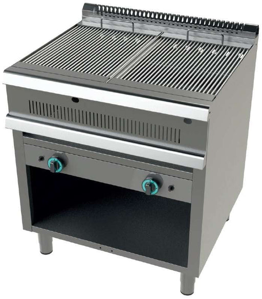 Barbacoa a gas con mueble ancho 80 fondo 90 GR9C200 - FrigeriaHosteleria.com