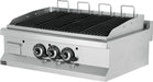 Barbacoa a gas piedra volcánica sobremesa 90x60 EMP6LG030 - FrigeriaHosteleria.com