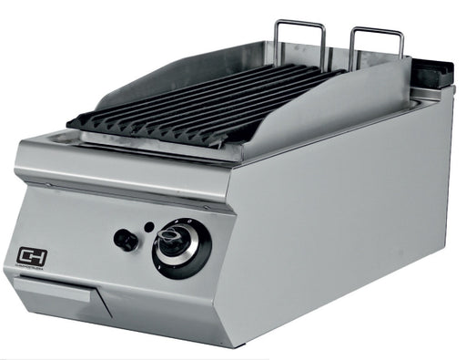 Barbacoa a gas sobremesa piedra volcánica 400x730 EMPPLS7LG010 - FrigeriaHosteleria.com