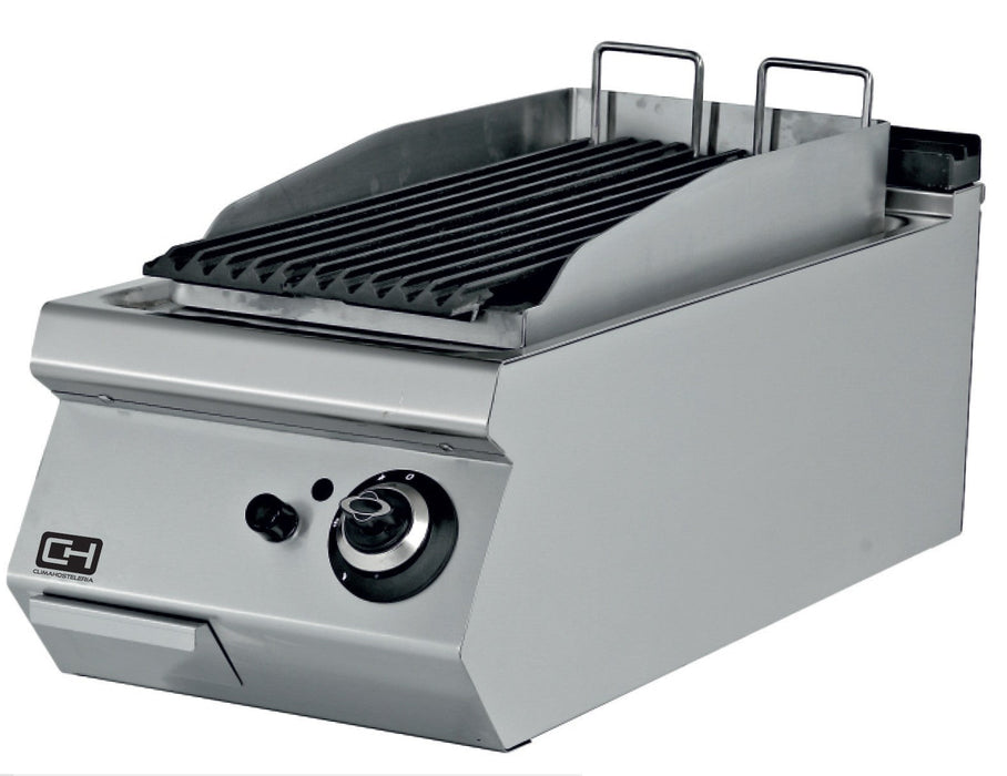 Barbacoa a gas sobremesa piedra volcánica 400x730 EMPPLS7LG010 - FrigeriaHosteleria.com