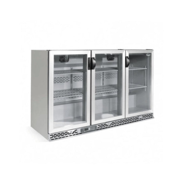 INFRICO Botellero expositor refrigerado inoxidable alto 92 cm ERV-II