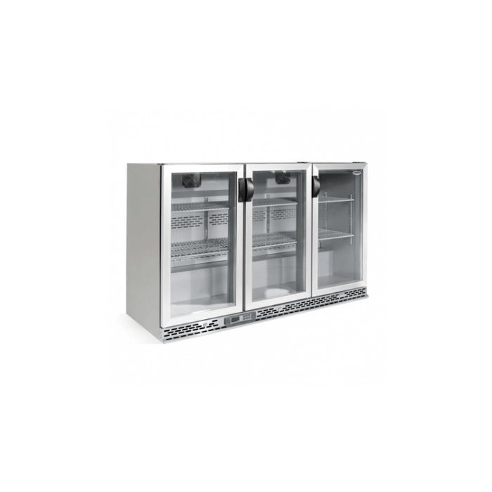 Botellero expositor refrigerado inoxidable alto 92 cm INFRICO ERV-II