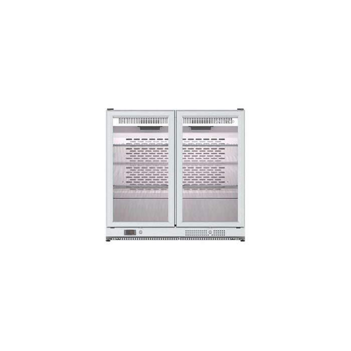 Botellero expositor refrigerado inoxidable alto 92 cm INFRICO ERV-II