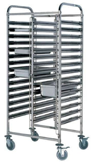 Carro bandejero 15+15 bandejas GN 1/1 CARRO1515GN1/1 - FrigeriaHosteleria.com