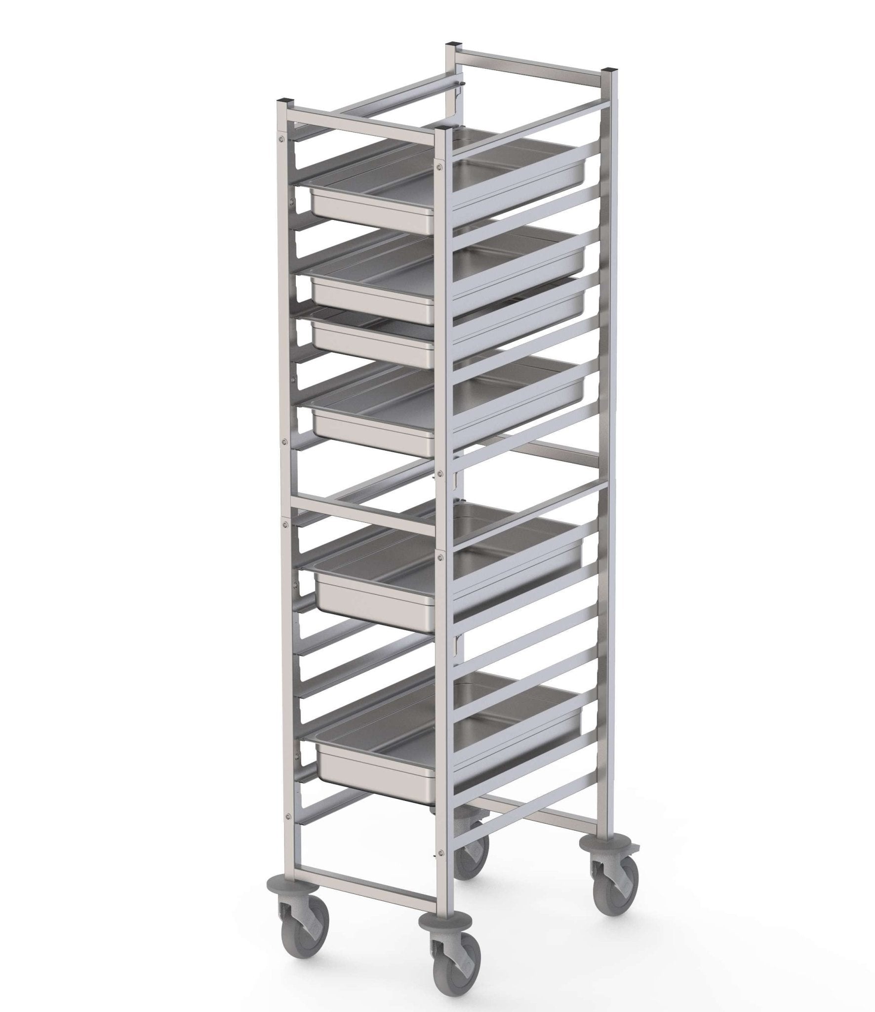 Carro bandejero 16 bandejas GN 1/1 TT16NGN1100 - FrigeriaHosteleria.com
