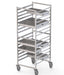 Carro Bandejero Acero Inoxidable Para 16 Bandejas GN2/1 660x750x1700h mm TT16NGN2100 - FrigeriaHosteleria.com