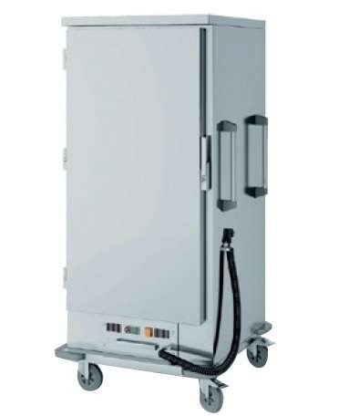 Carro Caliente 1 Puerta Bajo 17 bandejas GN2/1 de 770x850x1700h mm CC - 17GN - FrigeriaHosteleria.com