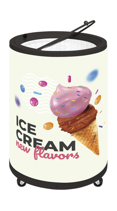 TEFCOLD Congelador circular de helados CF78