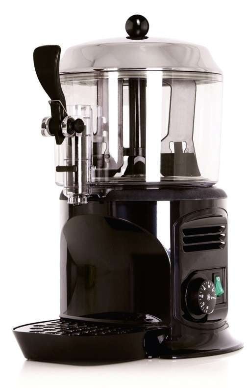 Chocolatera 3 litros acabado negro BRAS SCIROCCO3 BLACK - FrigeriaHosteleria.com