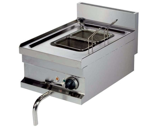 Cocedor de pasta sobremesa eléctrico 14 litros ancho 40 EMH604 - FrigeriaHosteleria.com