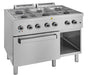 Cocina a gas 6 fuegos con horno ancho 110 fondo 70 STAR LINE ELFU711FG - FrigeriaHosteleria.com