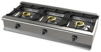 Cocina a gas sobremesa 3 fuegos ancho 120 6300B/1 - FrigeriaHosteleria.com