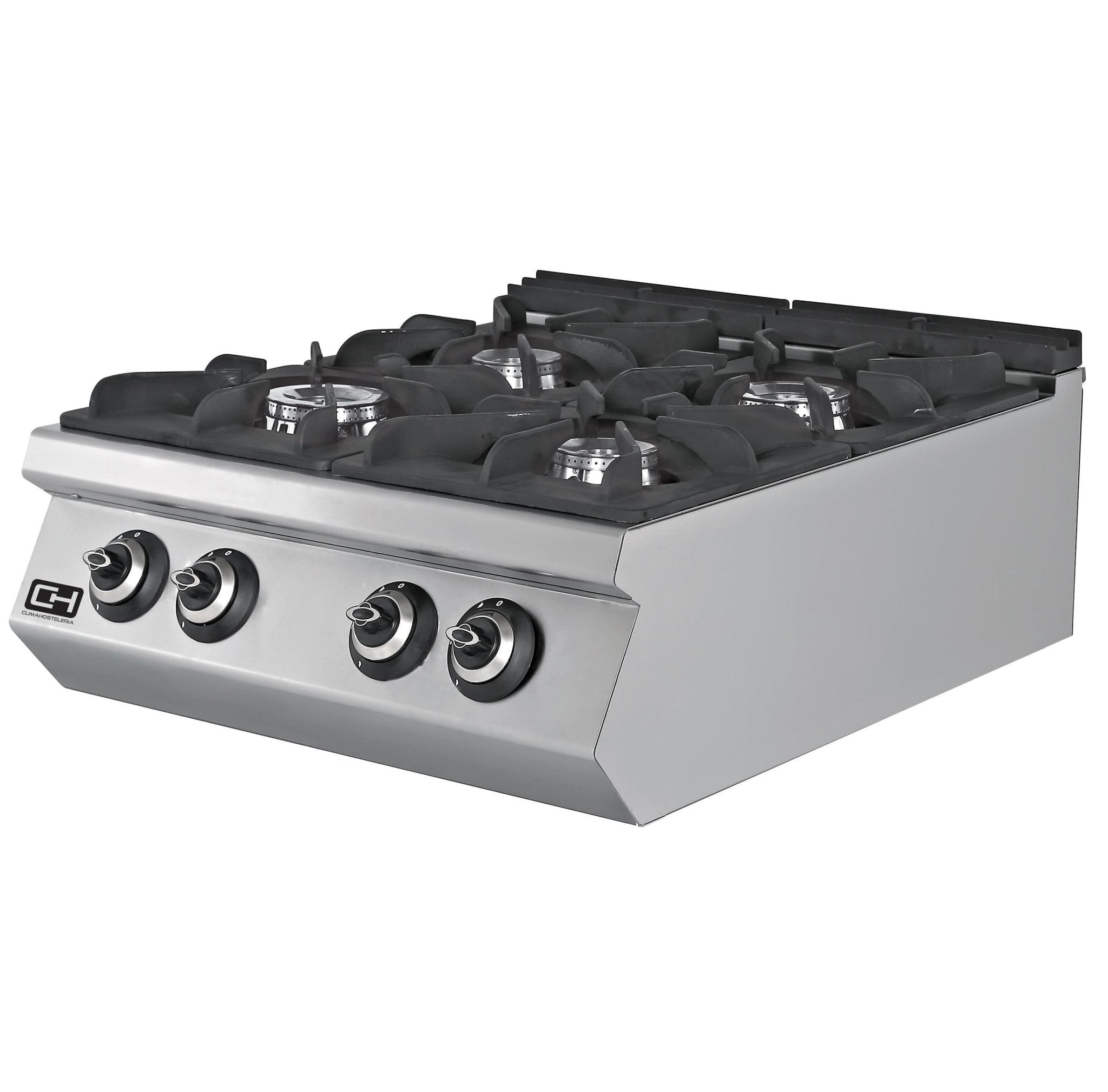 Cocina a Gas Sobremesa 4 fuegos 4 x 8,74 kW 800x900x300h mm EMPPLS9KG020 Línea 900 Estambul - FrigeriaHosteleria.com