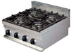Cocina a gas sobremesa 4 fuegos fondo 60 GC606 - FrigeriaHosteleria.com