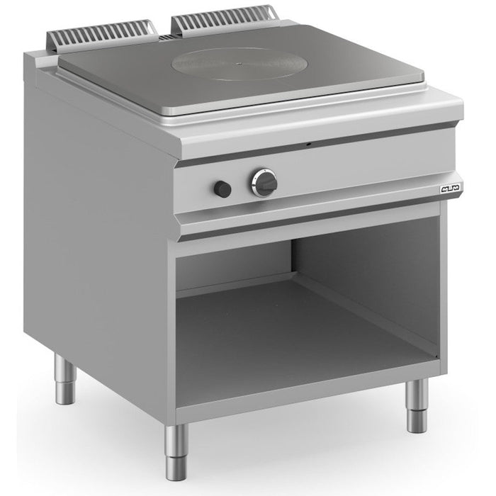 Cocina de plancha radiante a gas con mueble 80x90 cm MTPG98A MAGISTRA PLUS 900 - FrigeriaHosteleria.com