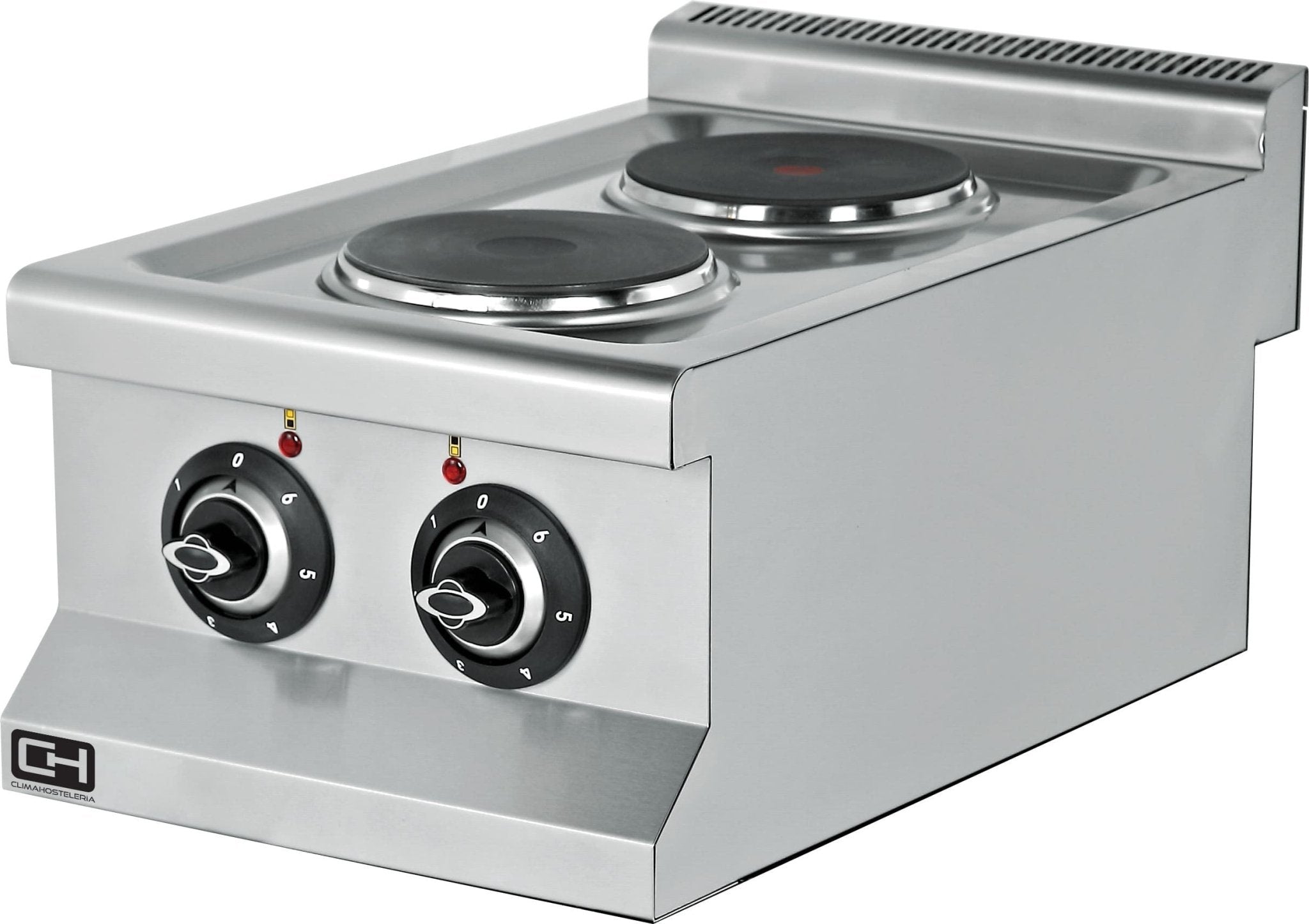 Cocina eléctrica sobremesa 2 zonas 40x60 EMP6KE010 - FrigeriaHosteleria.com