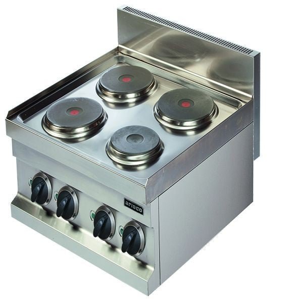 Cocina eléctrica sobremesa 4 zonas 400x600 EC606 - FrigeriaHosteleria.com