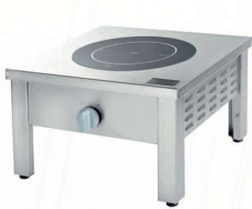 Cocina inducción auxiliar sobremesa ancho 60 fondo 60 773028 - FrigeriaHosteleria.com