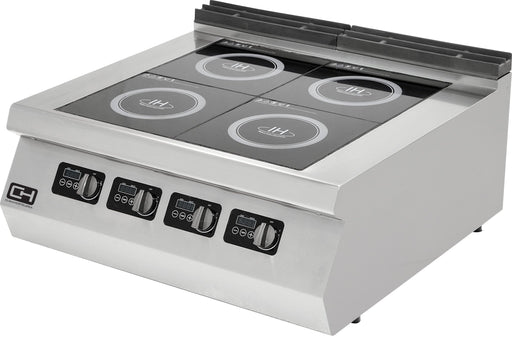 Cocina inducción sobremesa 4 zonas 800x900x300h mm EMPPLS9IND020 - FrigeriaHosteleria.com