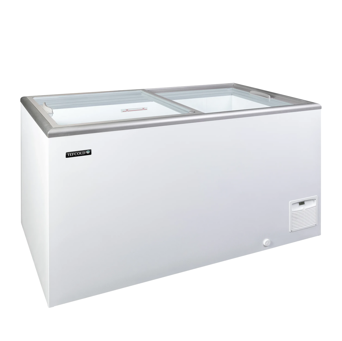 Congelador horizontal para helados tapas cristal ancho 76 cm 205 litros IDA200-W1