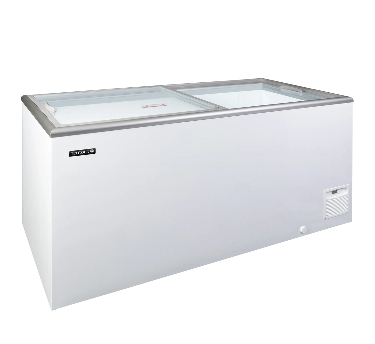 Congelador horizontal para helados tapas cristal ancho 76 cm 205 litros IDA200-W1