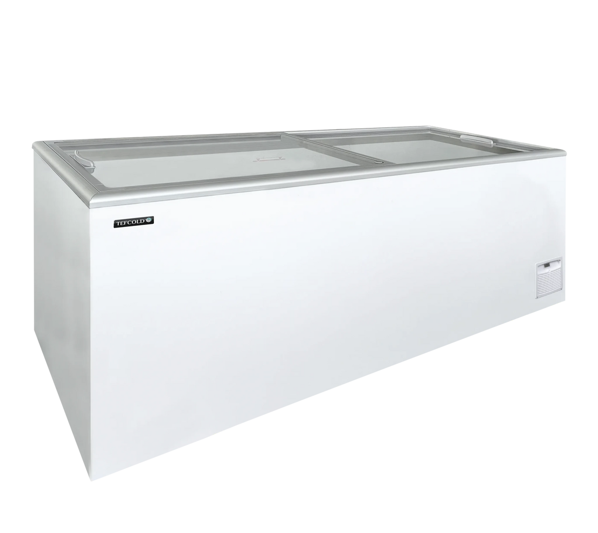 Congelador horizontal para helados tapas cristal ancho 76 cm 205 litros IDA200-W1