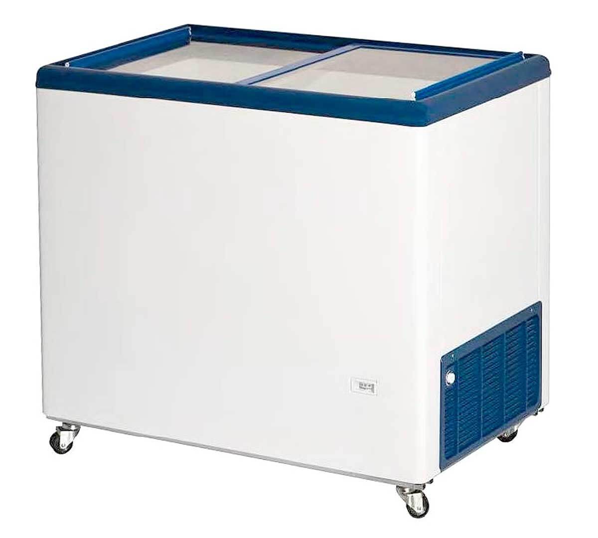 Congelador tapa corredera cristal ancho 100 Masquefrío CHV 290 - FrigeriaHosteleria.com