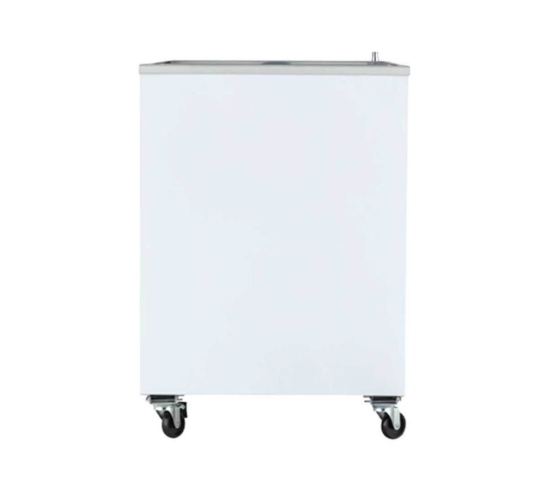 Congelador tapa corredera cristal ancho 100 Masquefrío SMI 300 - FrigeriaHosteleria.com