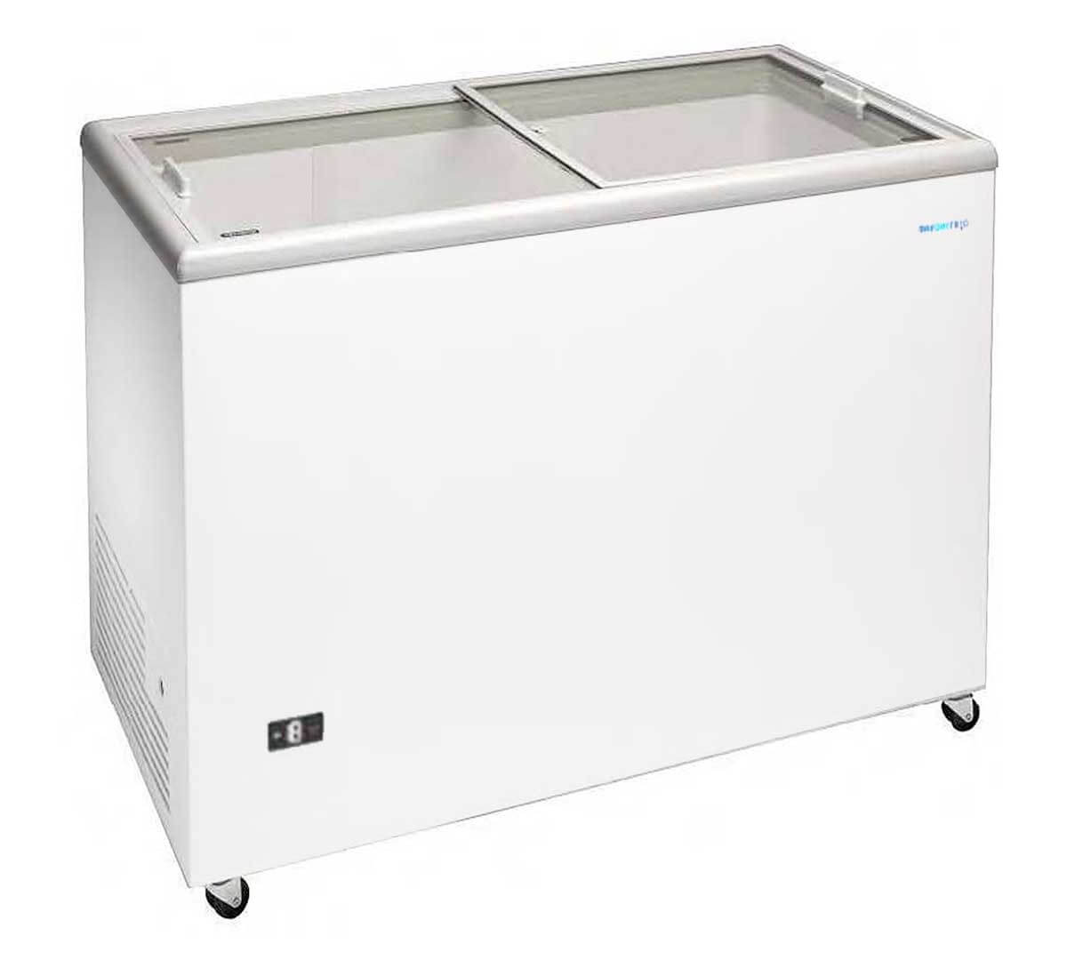 Congelador tapa corredera cristal ancho 106 Masquefrío TVS 300 - FrigeriaHosteleria.com