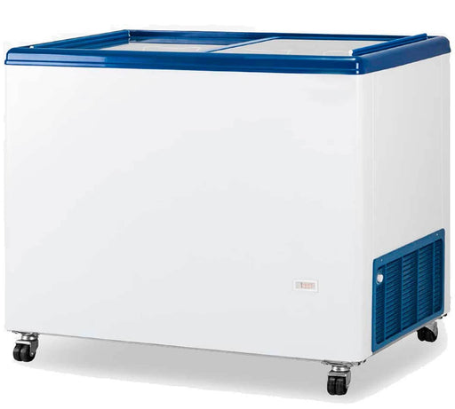 Congelador tapa corredera cristal ancho 126 Masquefrío CHV 420 - FrigeriaHosteleria.com