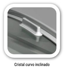 Congelador tapa curva cristal Masquefrío GTC - FrigeriaHosteleria.com