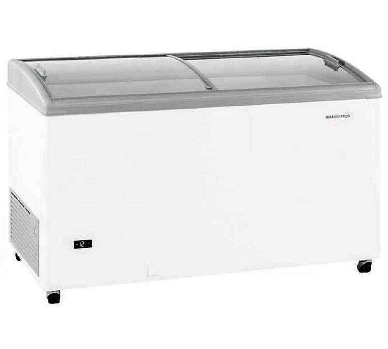 Congelador tapa curva cristal Masquefrío GTC - FrigeriaHosteleria.com