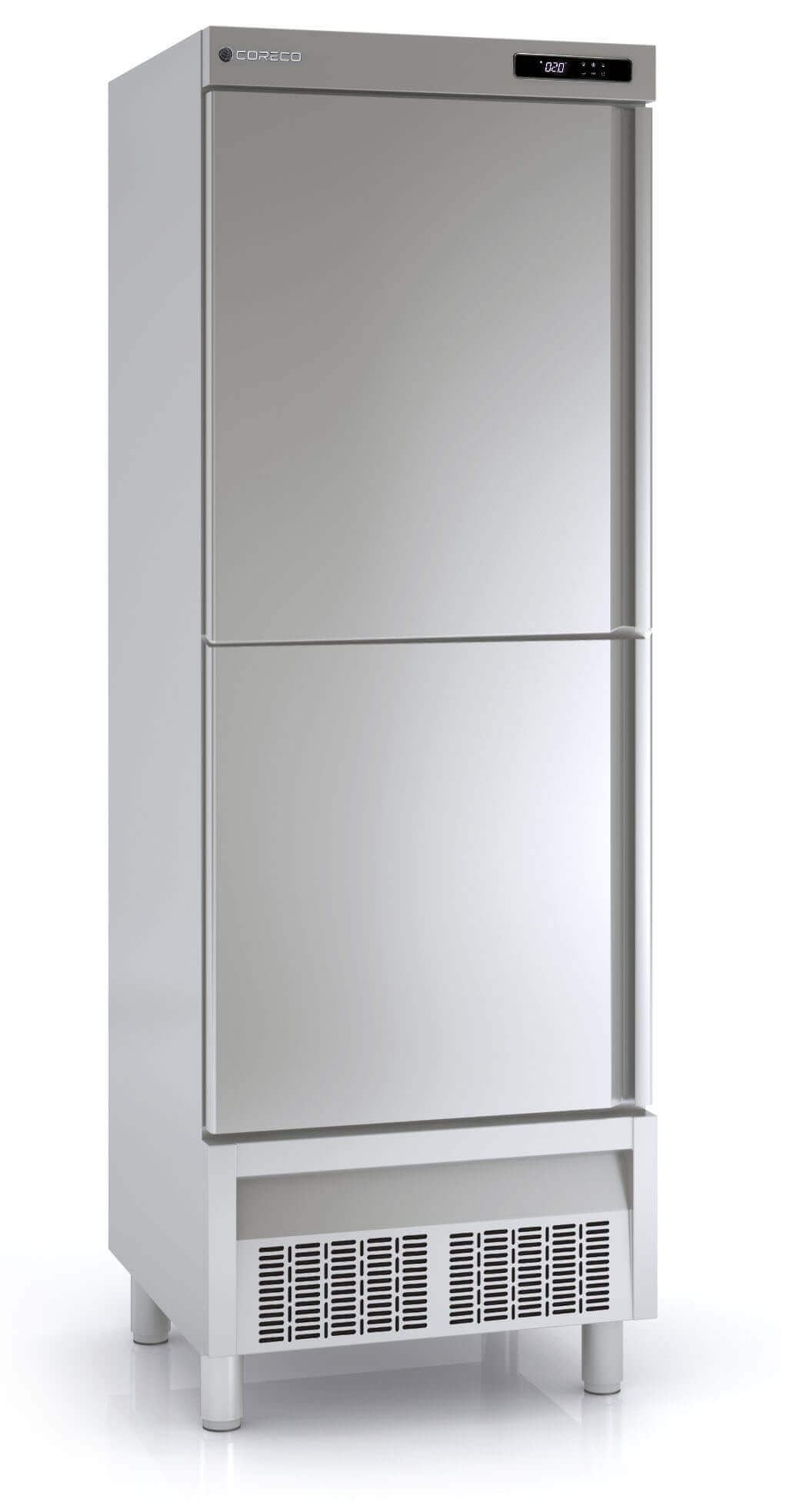 Congelador vertical 2 medias puertas 500 litros CORECO ACC - 752 - FrigeriaHosteleria.com