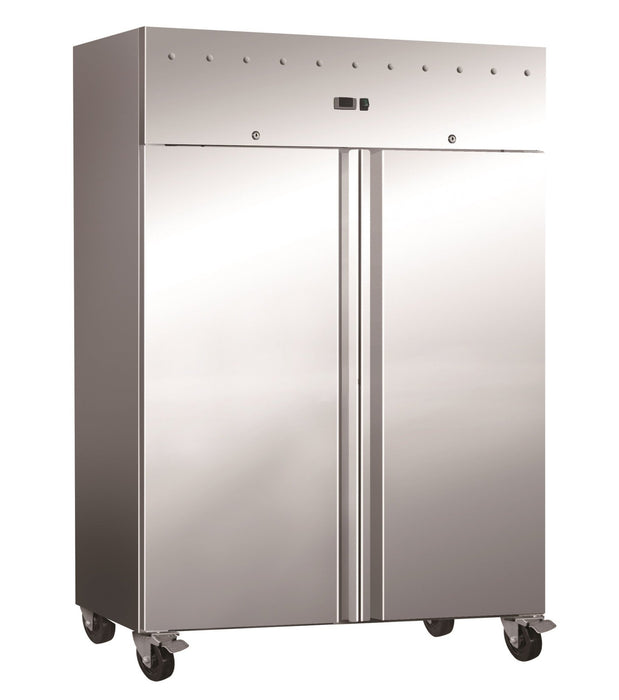 Congelador vertical 2 puertas 1000 litros SNACK800BTV - FrigeriaHosteleria.com