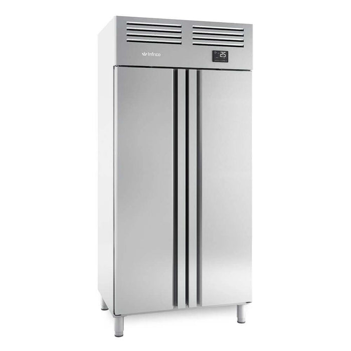 Congelador vertical 2 puertas 750 litros Infrico AGN602BT - FrigeriaHosteleria.com