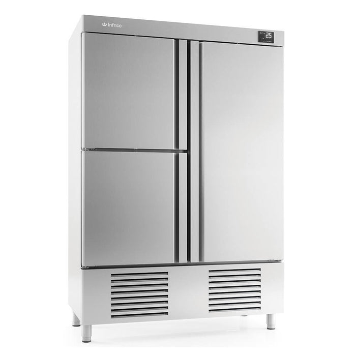 Congelador vertical 3 puertas 1100 litros INFRICO AN1003BT - FrigeriaHosteleria.com