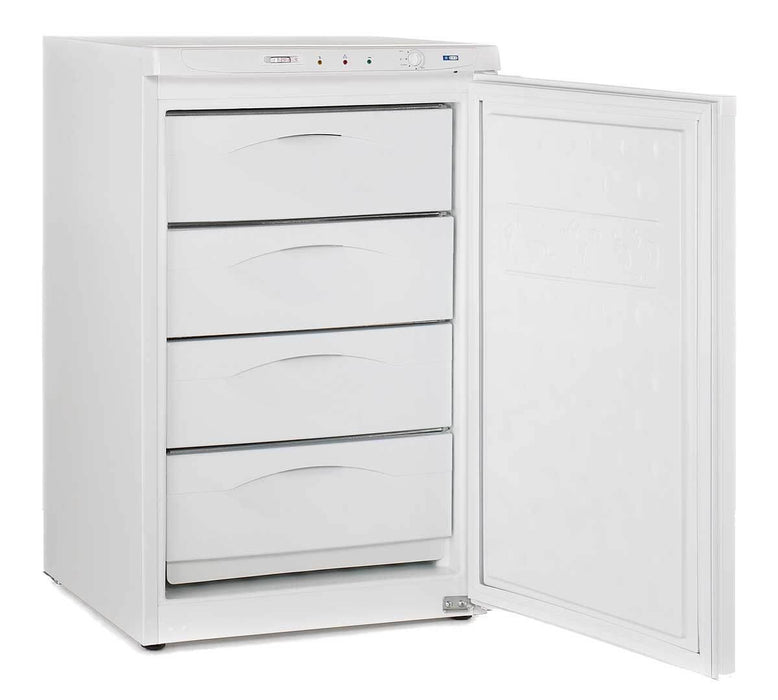 Congelador vertical con 4 cajones sobre mostrador CNG130 - FrigeriaHosteleria.com