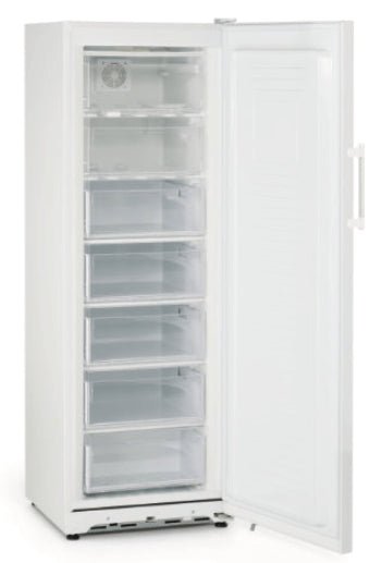 Congelador vertical con 7 cajones transparentes Masquefrío CNG 350 - FrigeriaHosteleria.com