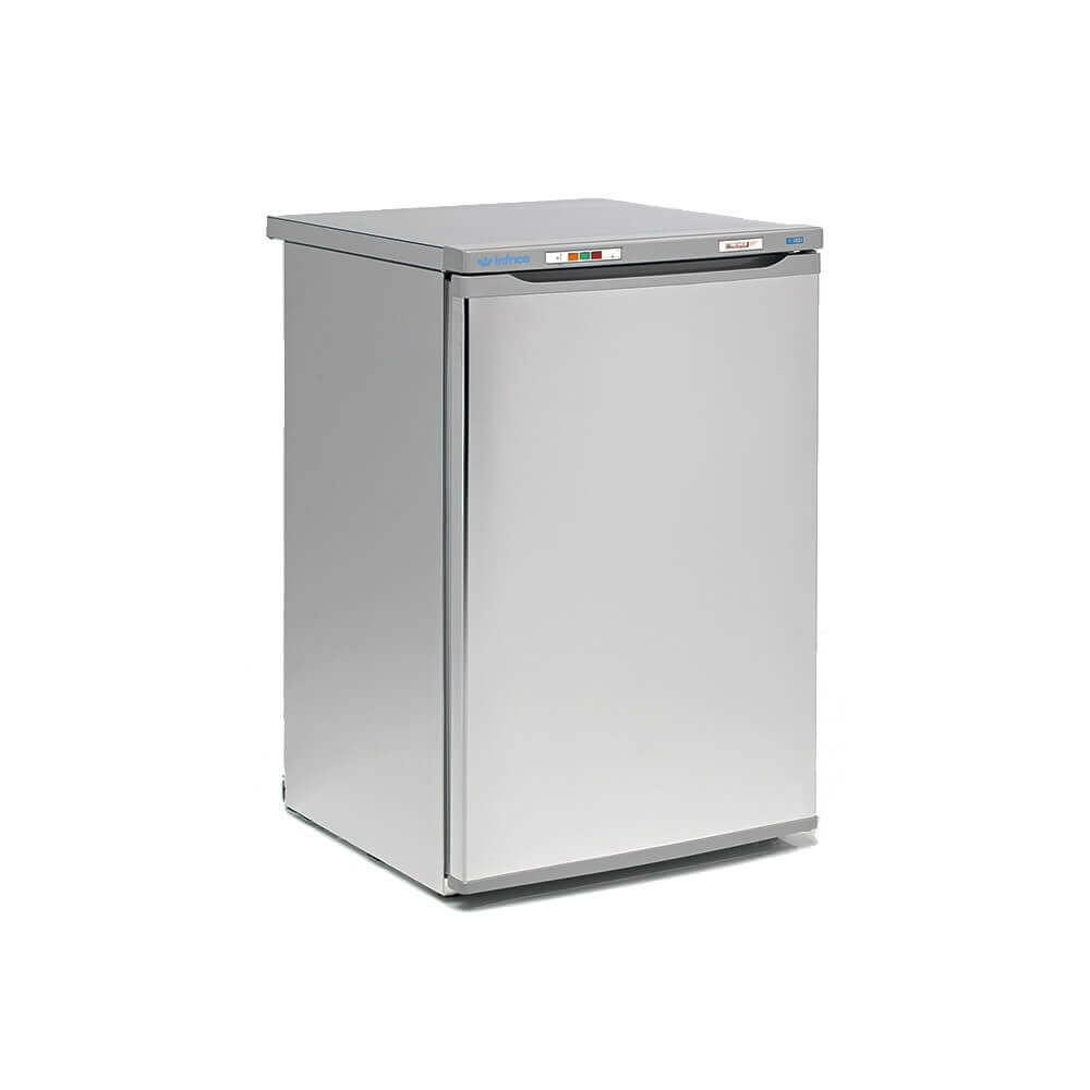 Congelador vertical inoxidable sobre mostrador con 4 cajones INFRICO CV130IHC - CAJONES - FrigeriaHosteleria.com