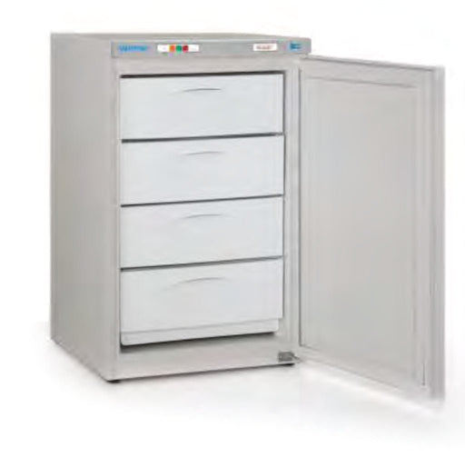 Congelador vertical inoxidable sobre mostrador con 4 cajones INFRICO CV130IHC - CAJONES - FrigeriaHosteleria.com