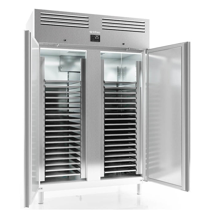 Congelador vertical pastelería para bandejas 60x40 1300 litros INFRICO AGB1402BTPAST - FrigeriaHosteleria.com