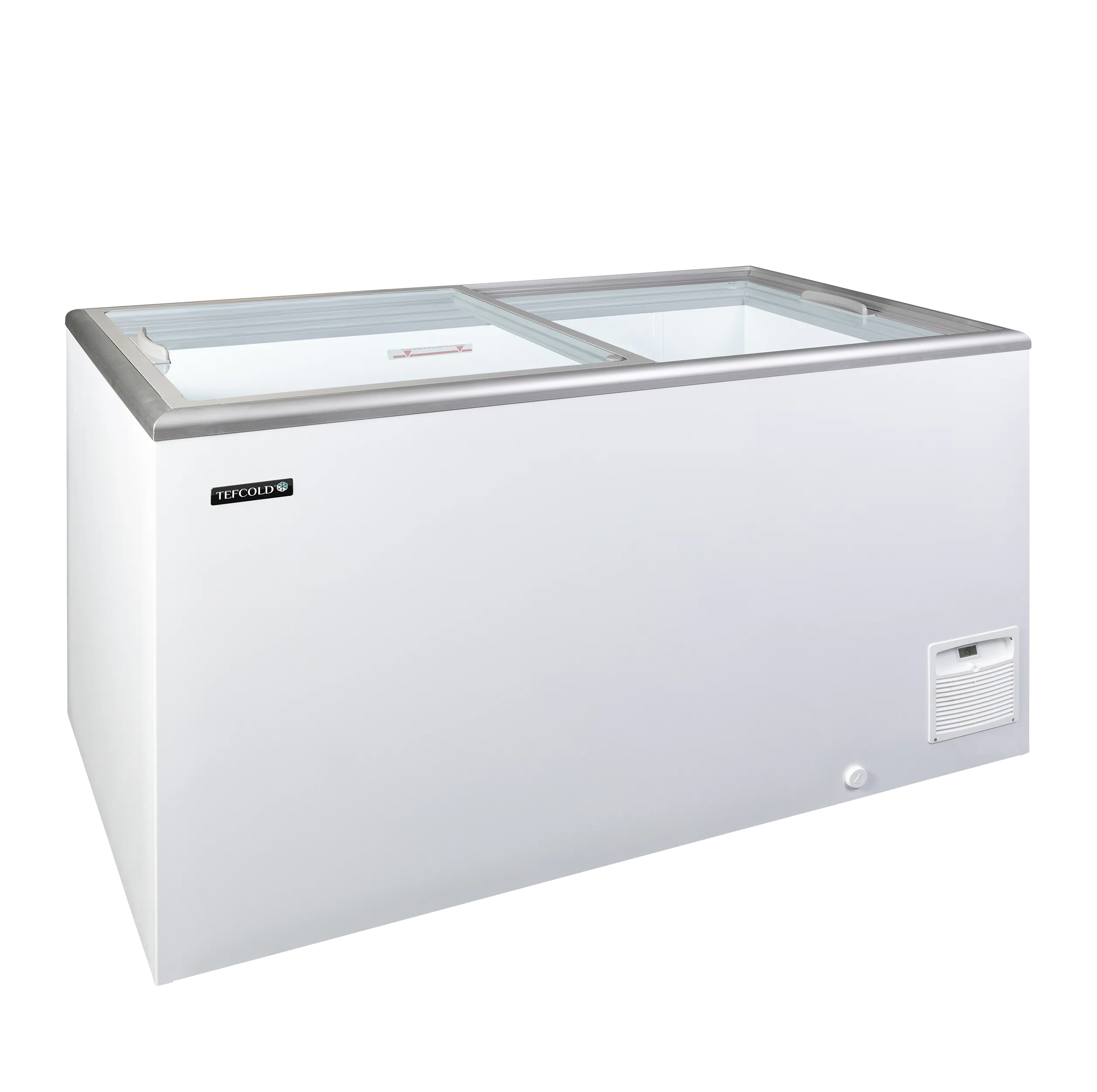 Congelador horizontal para helados tapas cristal ancho 76 cm 205 litros IDA200-W1