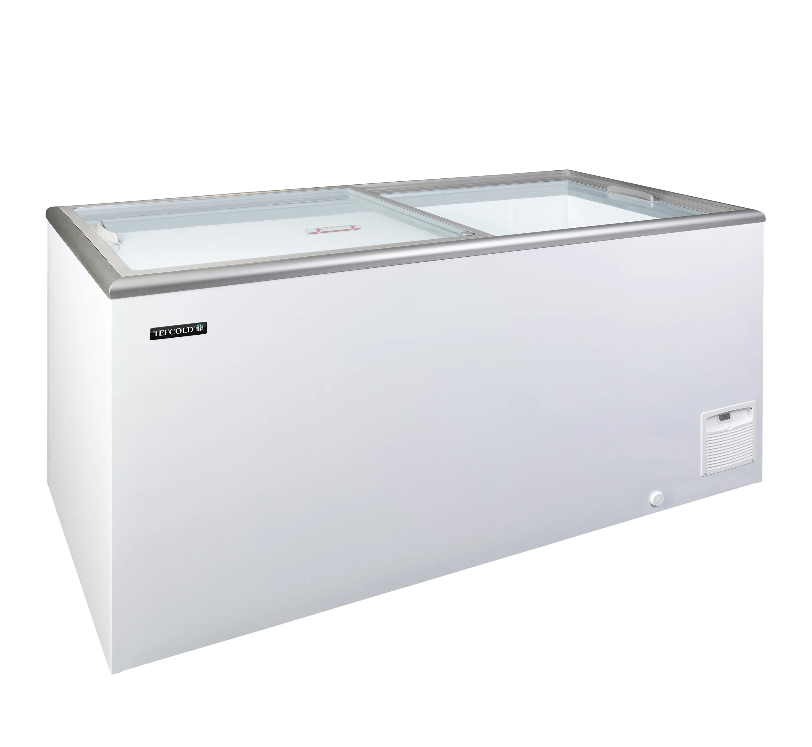 Congelador horizontal para helados tapas cristal ancho 76 cm 205 litros IDA200-W1