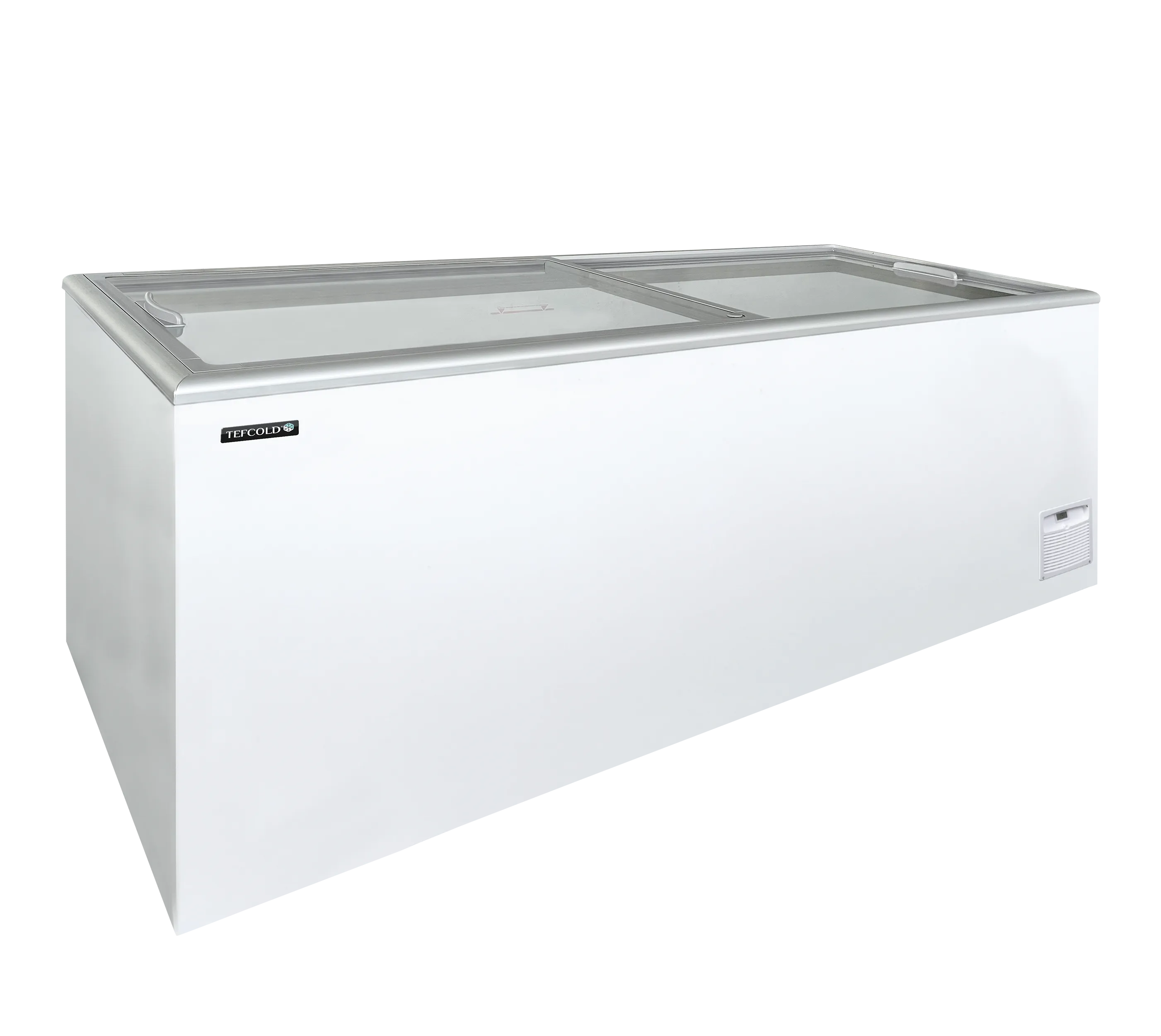 Congelador horizontal para helados tapas cristal ancho 76 cm 205 litros IDA200-W1
