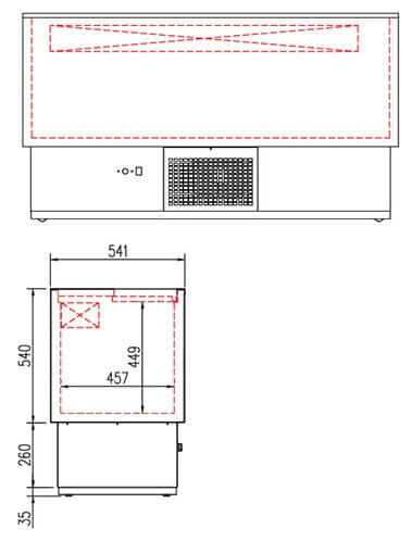 CORECO Botellero refrigerado horizontal blanco BEG - EA - FrigeriaHosteleria.com