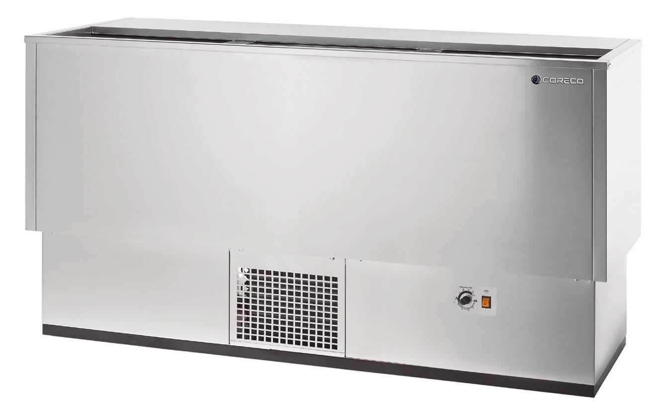 CORECO Botellero refrigerado horizontal inoxidable BEG - I - FrigeriaHosteleria.com