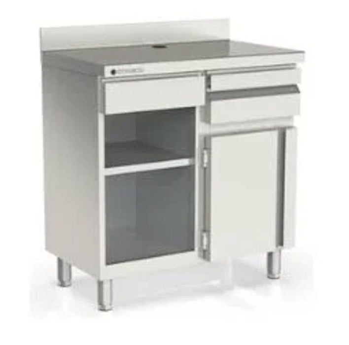 CORECO Mueble para cafetera con tolva ancho 99 cm SMC - 100 - FrigeriaHosteleria.com