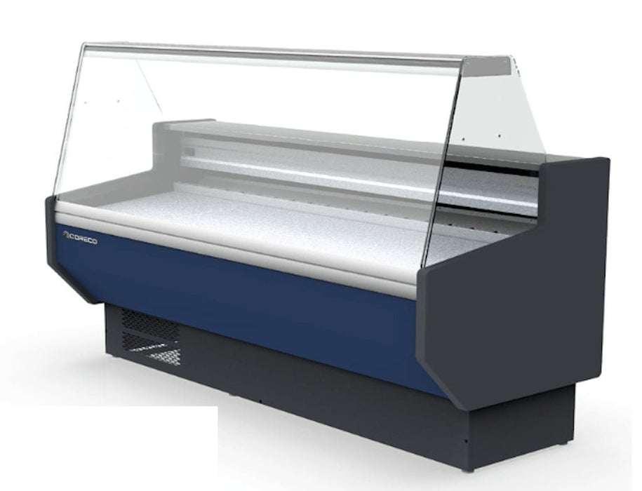 CORECO Vitrina refrigeración estática con reserva fondo 80 S - Line CVED - 8 - R - FrigeriaHosteleria.com